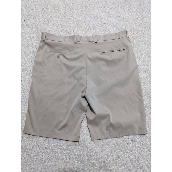 Slazenger Men's Tan Mid-Rise Bermuda Shorts Size 38 - Picture 4 of 4
